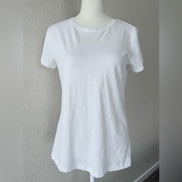 Primary Tops - Primary White Classic Crewneck Tee Shirt XS 100% Cotton